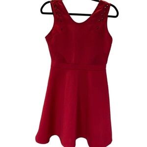 Charlotte Russe Edgy Red Dress